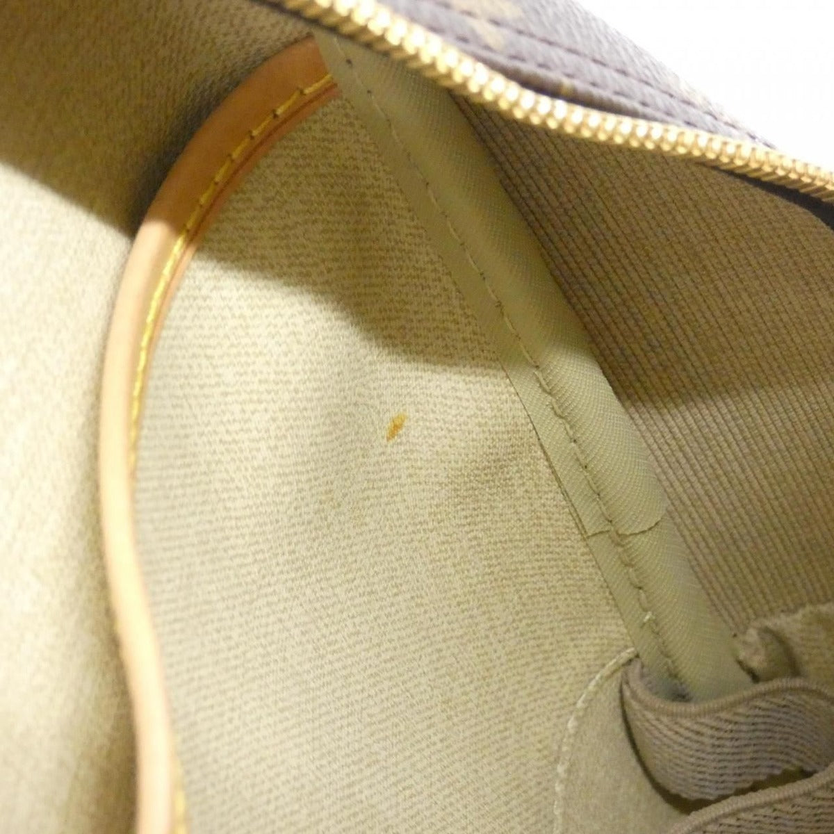 Louis Vuitton Monogram Bowling Vanity Bag Brown Marron — view 10