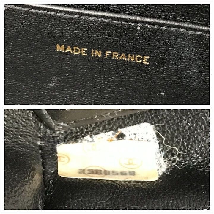 CHANEL 24K Vintage Large Tote Floral Graffiti Shoulder Bag Chain 1993
