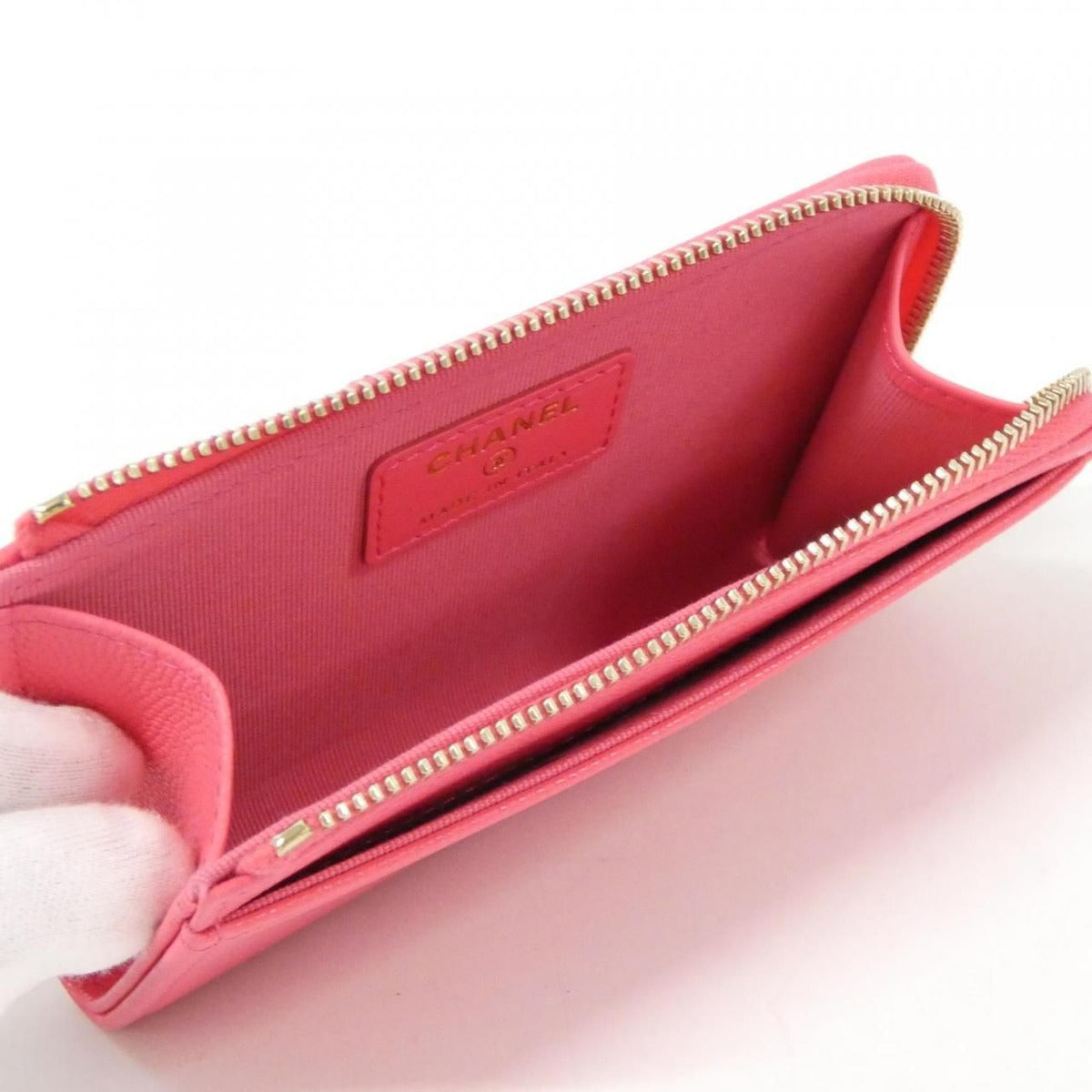 Chanel Card Case Caviar Grained — view 4