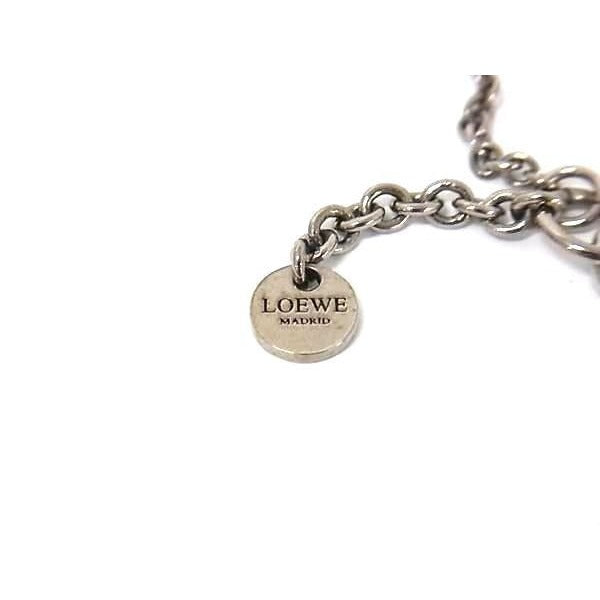 Loewe Necklace Silver Gold Metal — view 4