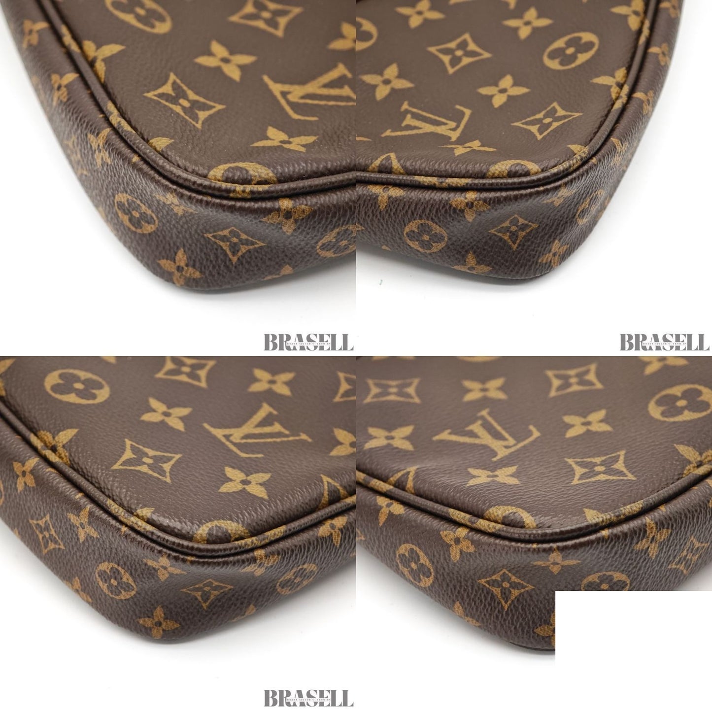 Louis Vuitton Multi Pochette Accessoires 2-Way Shoulder Bag Khaki Strap — view 8