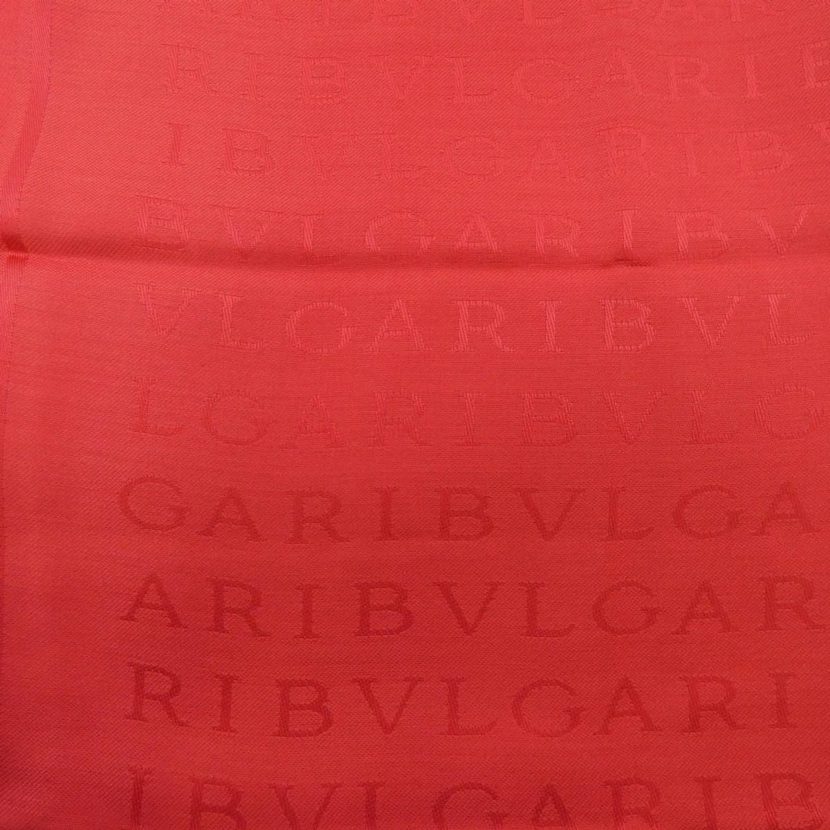 Bvlgari Stole Scarf Red — view 4