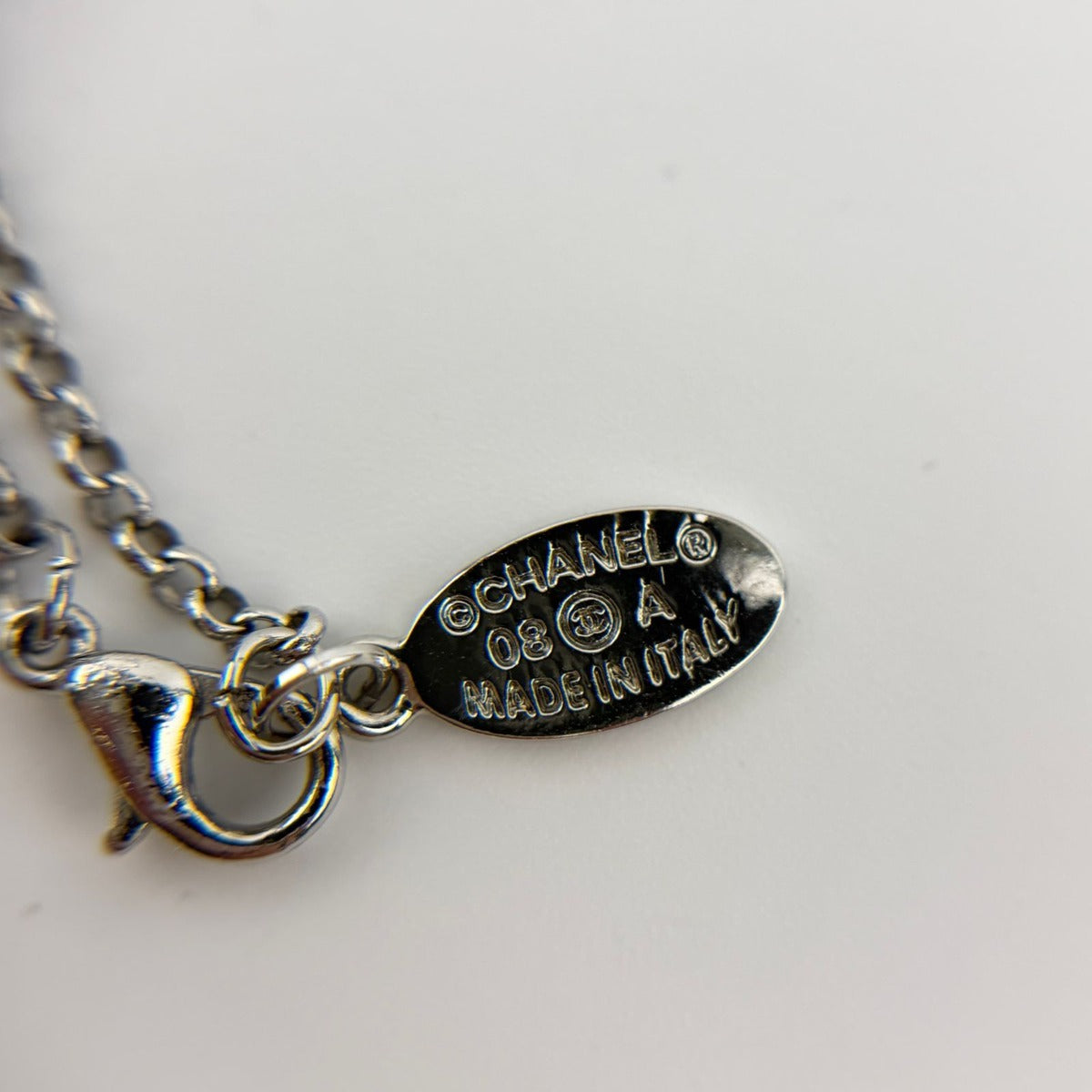 Chanel CC Logo Necklace Vintage — view 10