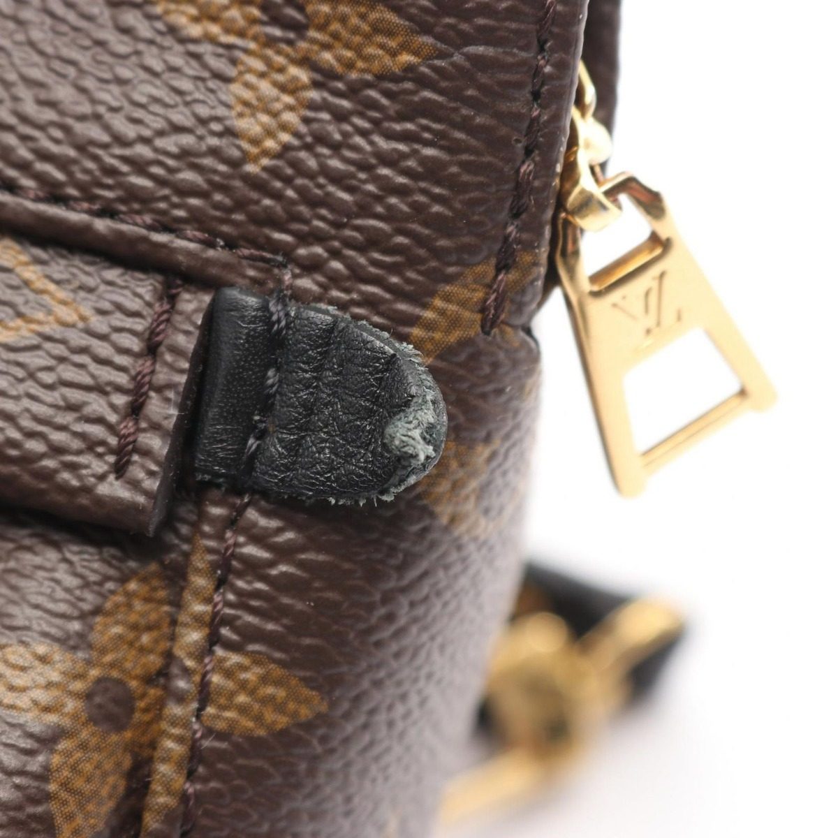 Louis Vuitton Backpack Palm Springs Mini Canvas Leather — view 8