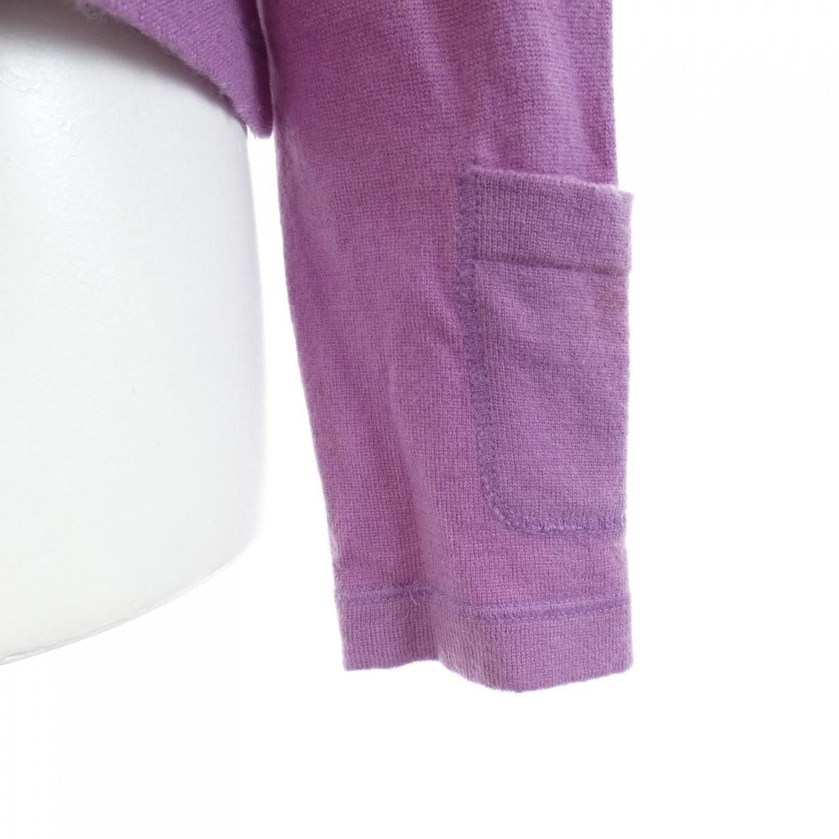 Chanel Vintage Knit Top Purple — view 6