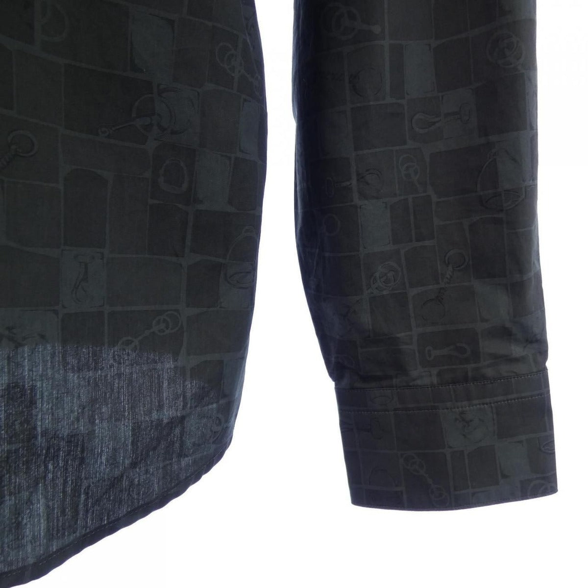 Hermes Shirt Green 40 — view 6