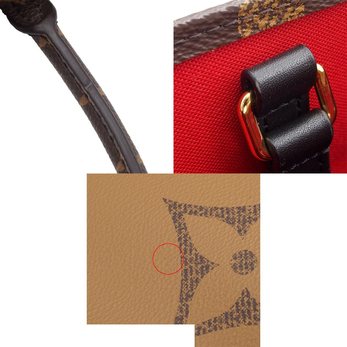 Louis Vuitton On The Go GM Monogram Reverse 2-Way Shoulder Bag — view 8