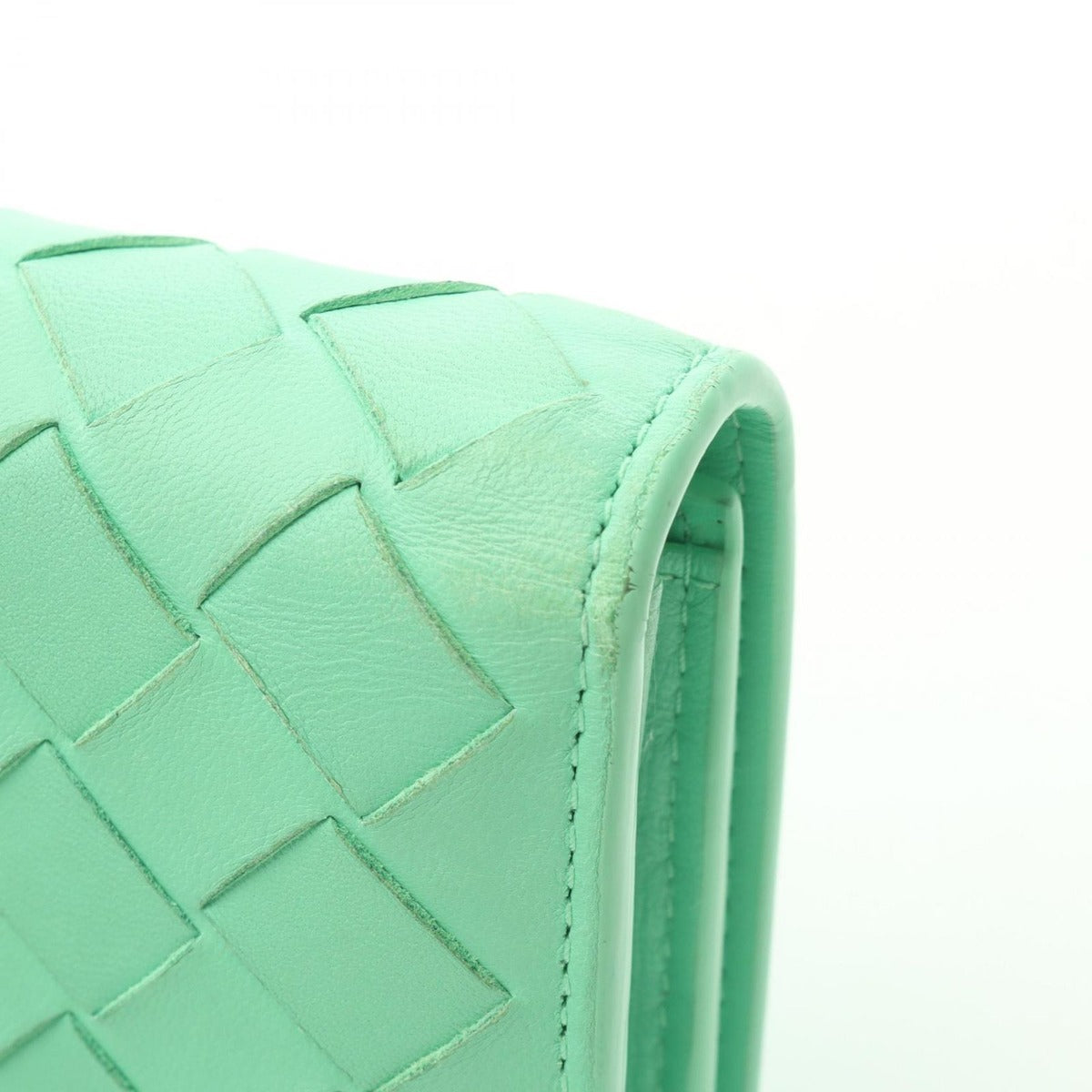 Bottega Veneta Bifold Wallet Intrecciato Leather Flap — view 12