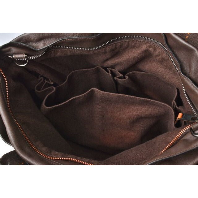 Hermes Bag Caravan Vertical MM 2-way Tote Leather Shoulder — view 10