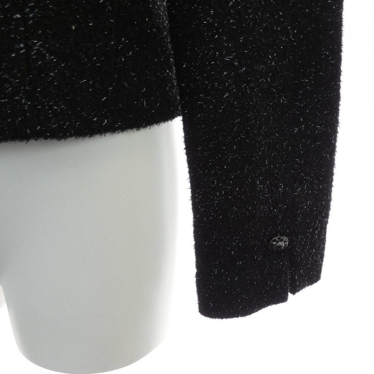 Chanel Collarless Jacket Black — view 7
