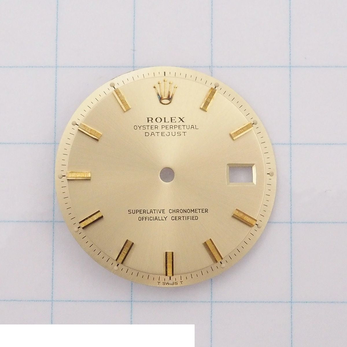 Rolex Dial Champagne Datejust Hand Watch — view 5