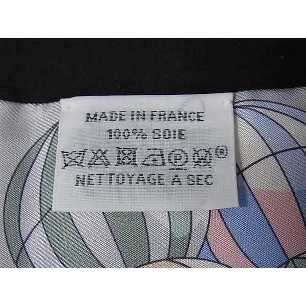 Hermes les Folies du Ciel Twilly Silk Ribbon Scarf Gray — view 5