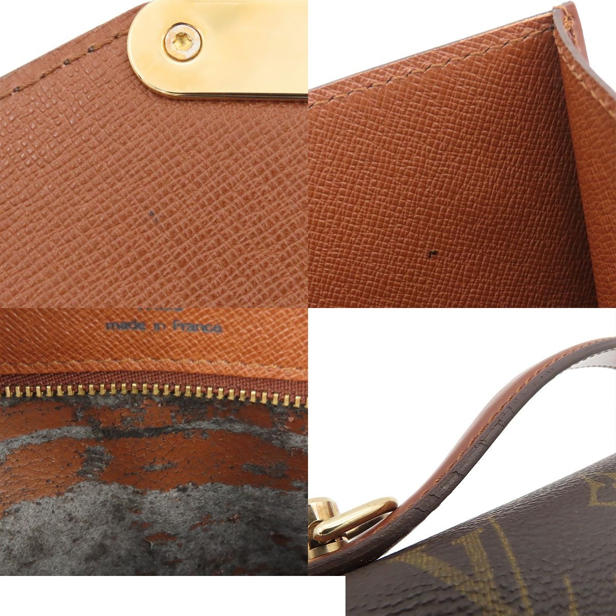 Louis Vuitton Monceau 28 Brown Monogram Canvas 2-Way Shoulder Bag — view 8