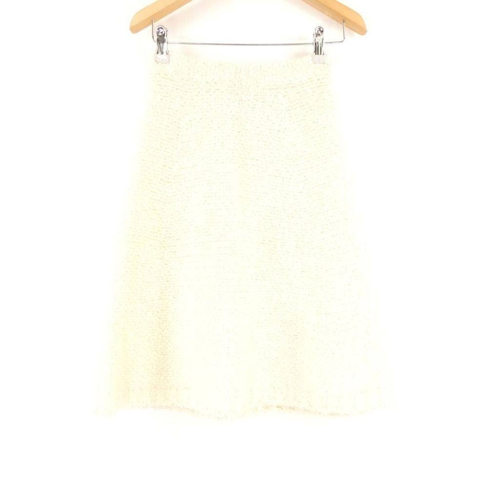 Prada Made Cles Mohair Skirt 38 Virgin Wool and Others Knee