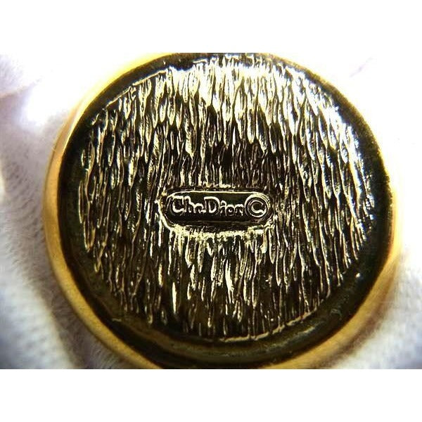 Dior Necklace Gold Metal Emblem — view 4