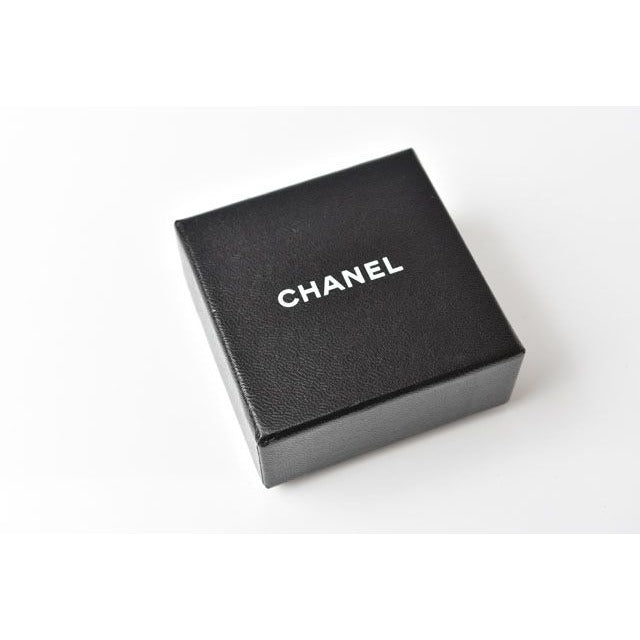 Chanel Brooch Pin Ribbon Motif Gold Black — view 5