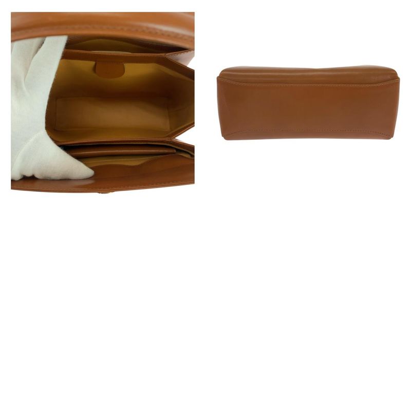 Gucci Vintage Bamboo Brown Gold Hardware Leather 000 926 0175 Handbag Shoulder