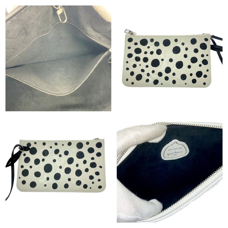 Louis Vuitton M46390 Empreinte Yayoi Kusama Neverfull MM Dot 395905 Shoulder Bag