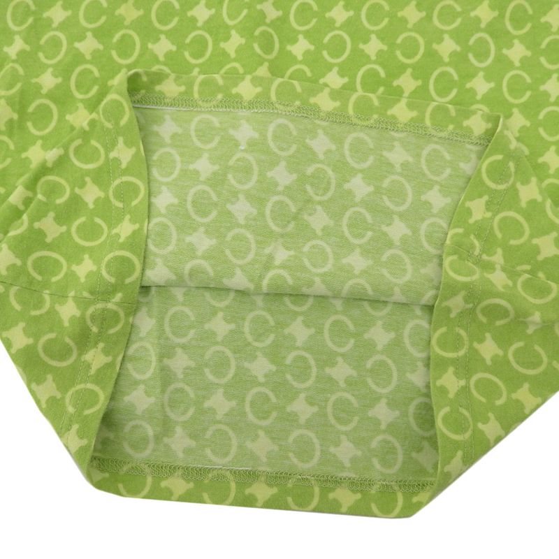 Celine C Macadam S/S T-shirt Top Women's Light Green -