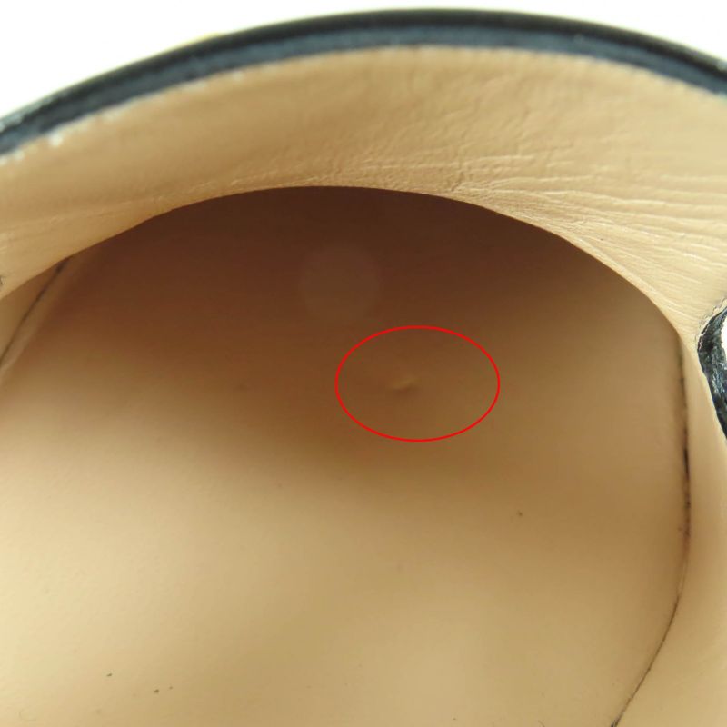 Gucci 643884 Malaga KID NERO Horsebit Mid Heel Leather Pumps Gold Hardware 38