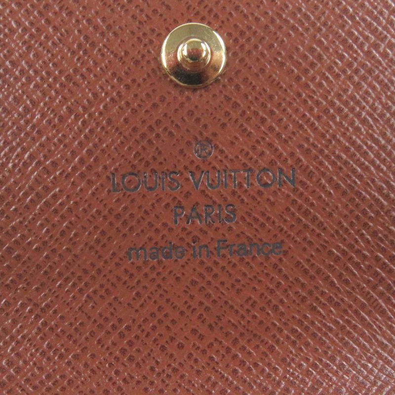 Louis Vuitton M69517 Multicles 4 Monogram Leather Trifold 4 Key Case Brown With