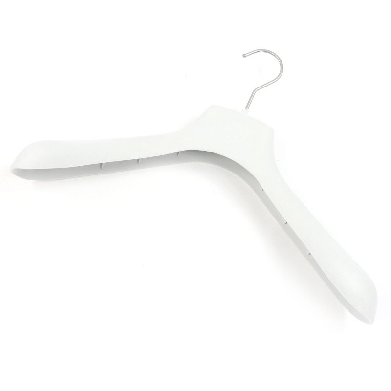 Hermes 21AW 100% Cashmere Lamb Leather Piping Chester Coat Black 44 With