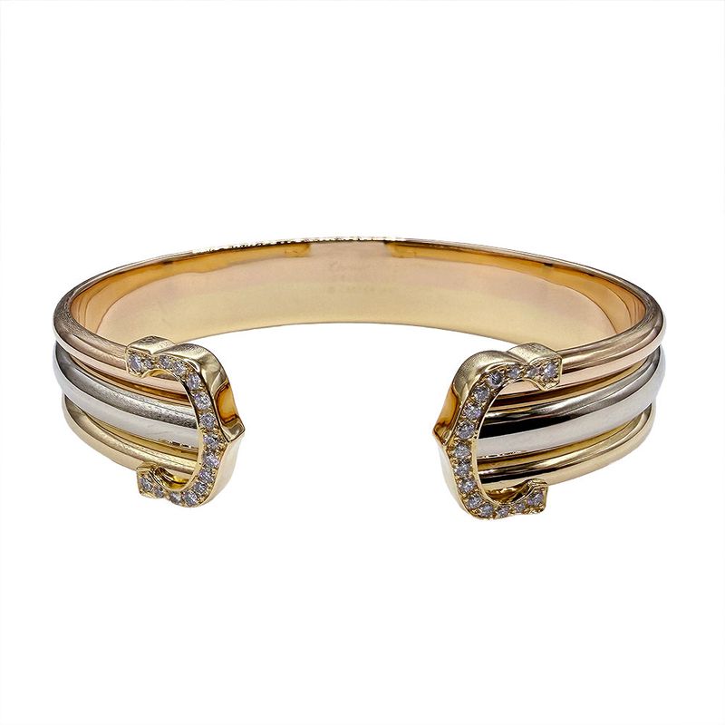 Cartier 2C Diamond Bangle