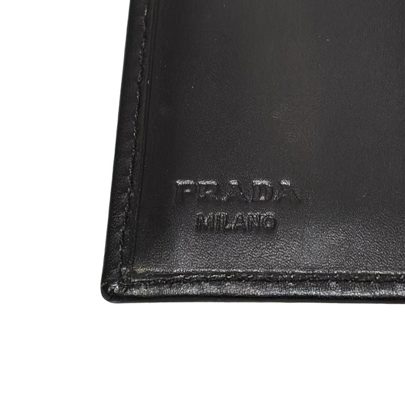 Prada Wallet - Black Leather