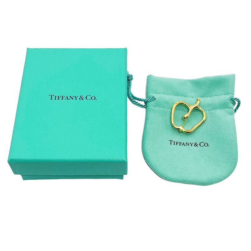 Tiffany & Co Tiffany & Co Apple Brooch 18K Yellow Gold 98g Yellow Gold Elsa