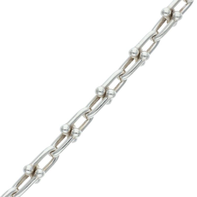 Tiffany & Co Hardwear Hardware Small Link Silver Bracelet Men's L