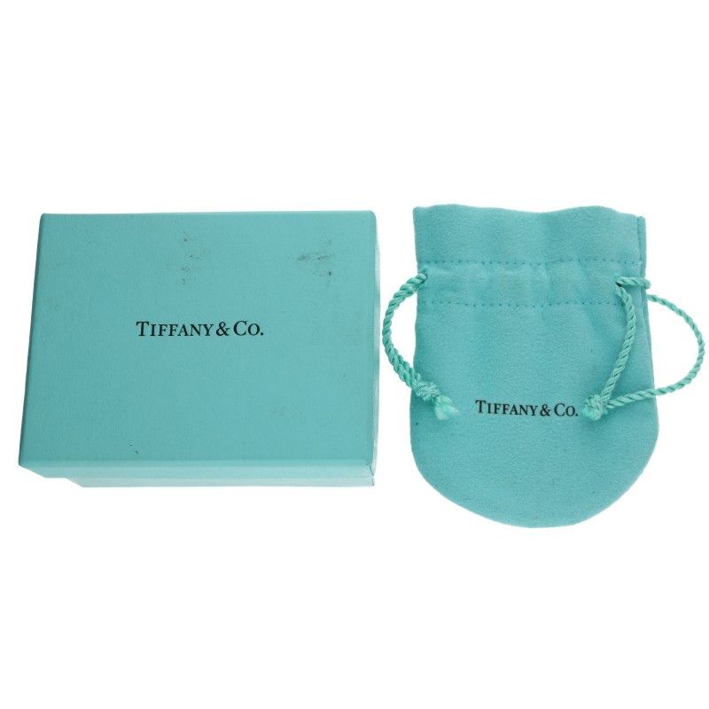 Tiffany & Co T Square Wrap 18K Pink Gold Diamond Ring Men's Size 10