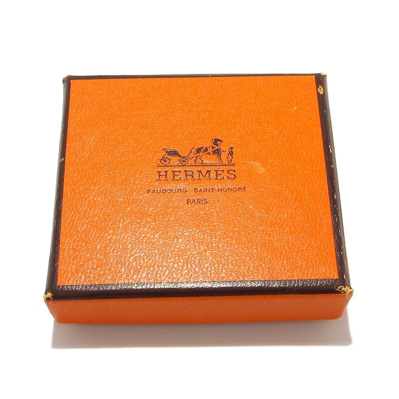 Hermes Pendant Top Horseshoe Silver And Gold Horseshoe Scuff Dog