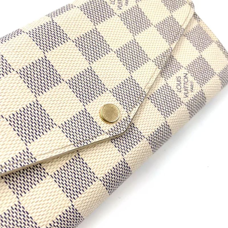Louis Vuitton Portefeuille Sarah Damier Azure Damier Azure RFID Compatible