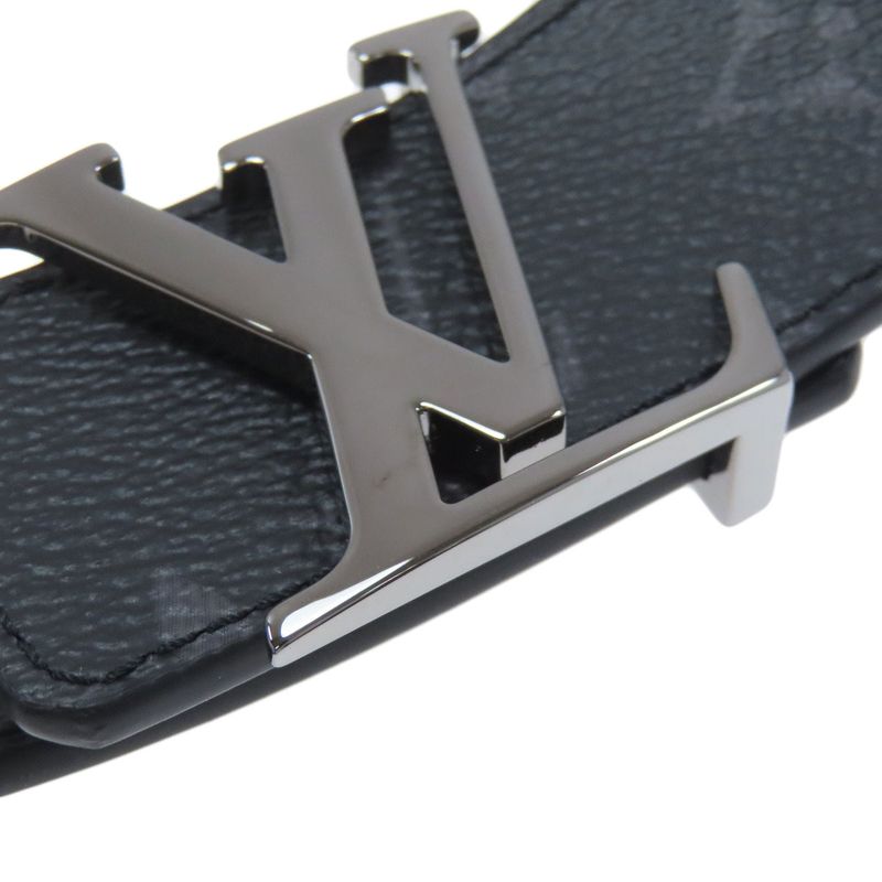 Louis Vuitton M0450 LV Initials Reversible Belt Monogram Eclipse Men's