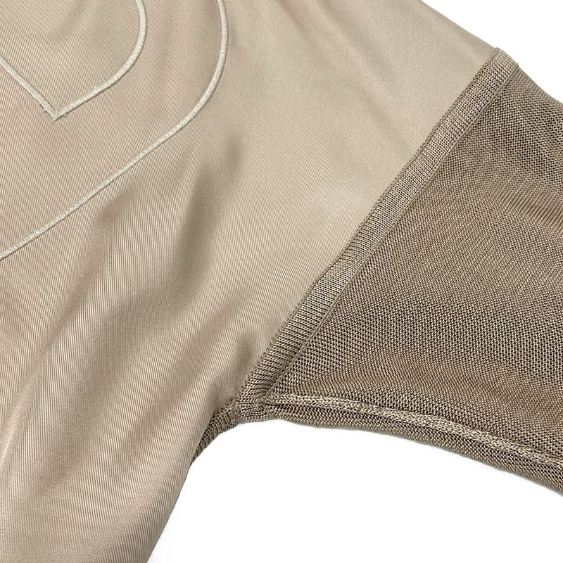 Hermes Long Sleeve Sweater Size 34 S Women's Twill Raine Chaine D'ancre