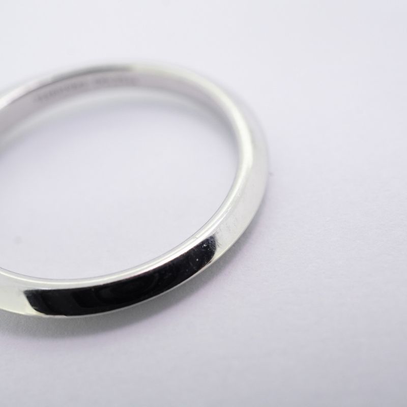 Tiffany & Co Ring Solitaire 1PD Pt950 Platinum Diamond 025ct 11 Ladies