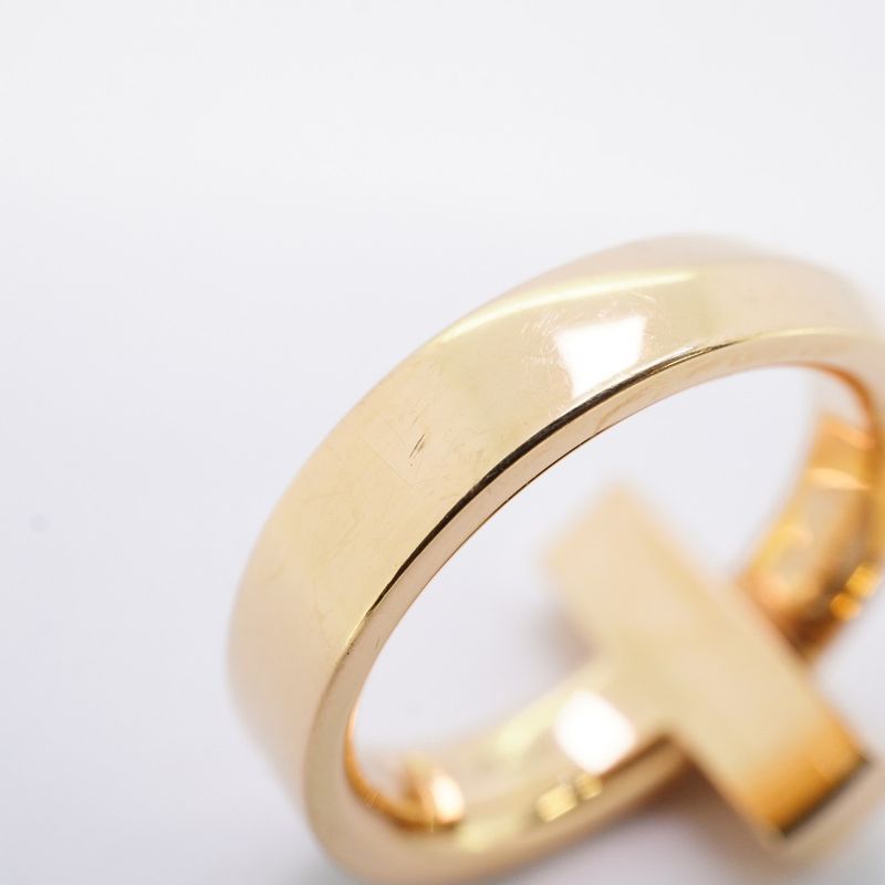 Tiffany & Co Ring T One 18K Pink Gold Pink Gold Diamond 021ct 95 Ladies