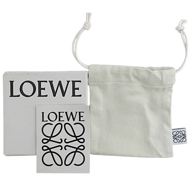 Loewe Key Ring Gold Anagram 111.29.203 Excellent Condition Logo