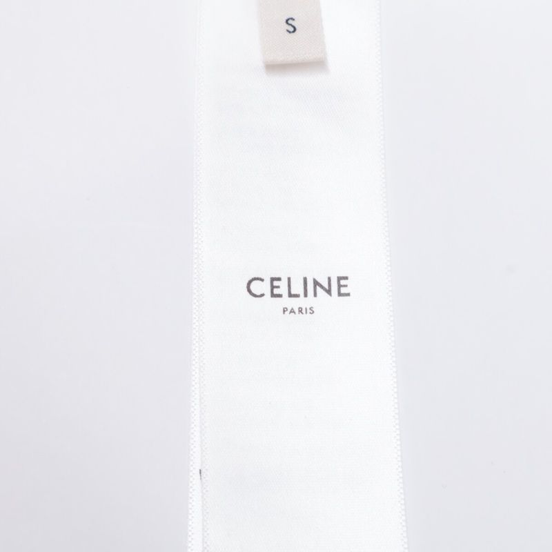 Celine Beautiful Genuine 2x58b671q Triomphe Logo Short Sleeve T-shirt S