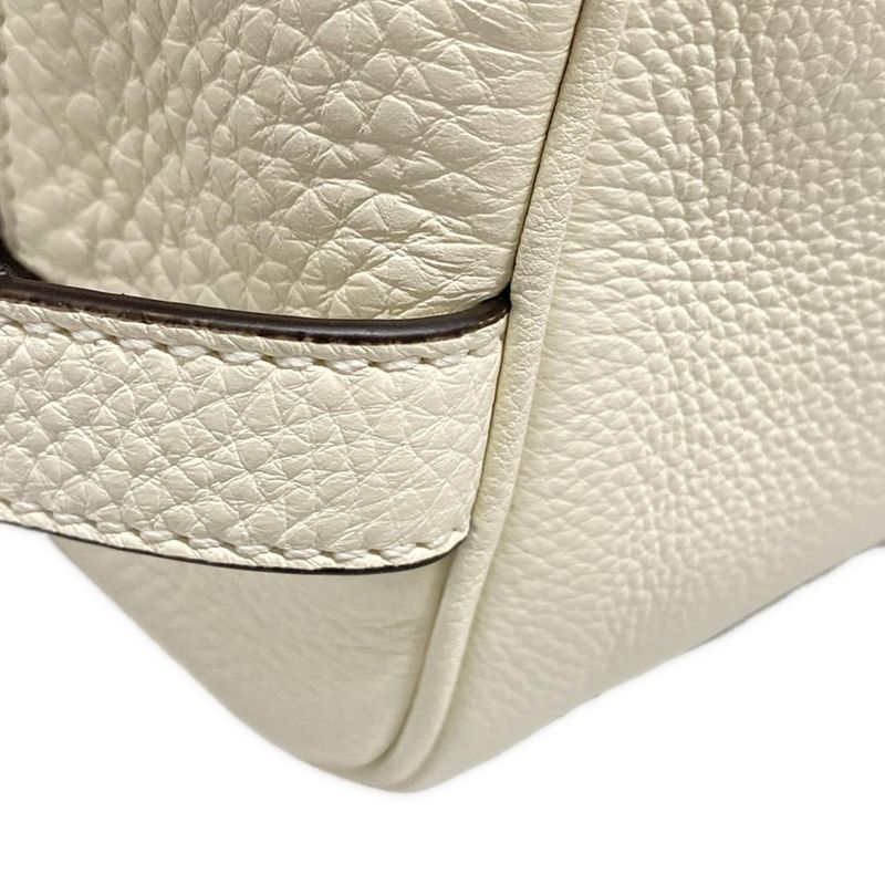 Fendi Clutch Bag - 7as378 Ivory Leather