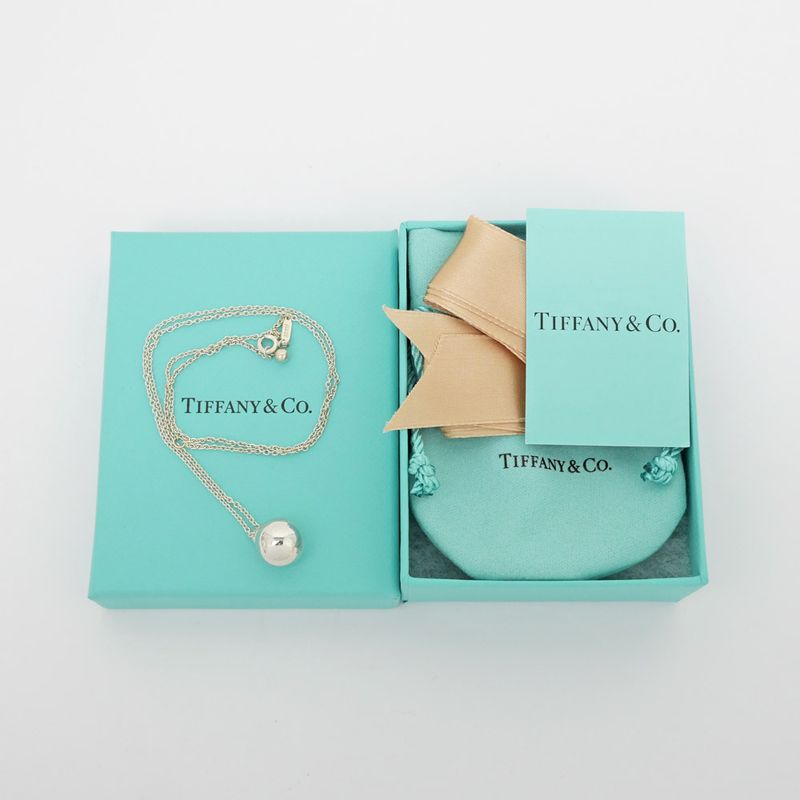 Tiffany & Co Necklace Hardwear Ball Pendant Ag925 Silver - 50.8cm