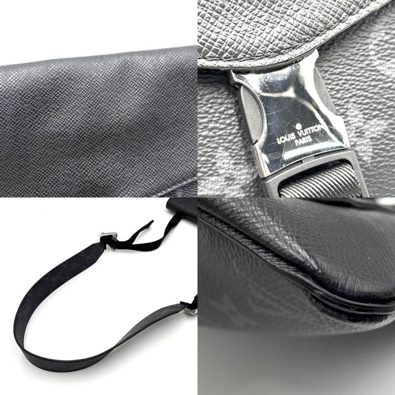 Louis Vuitton Shoulder Bag Men's Monogram Eclipse Flap Messenger Shoulder