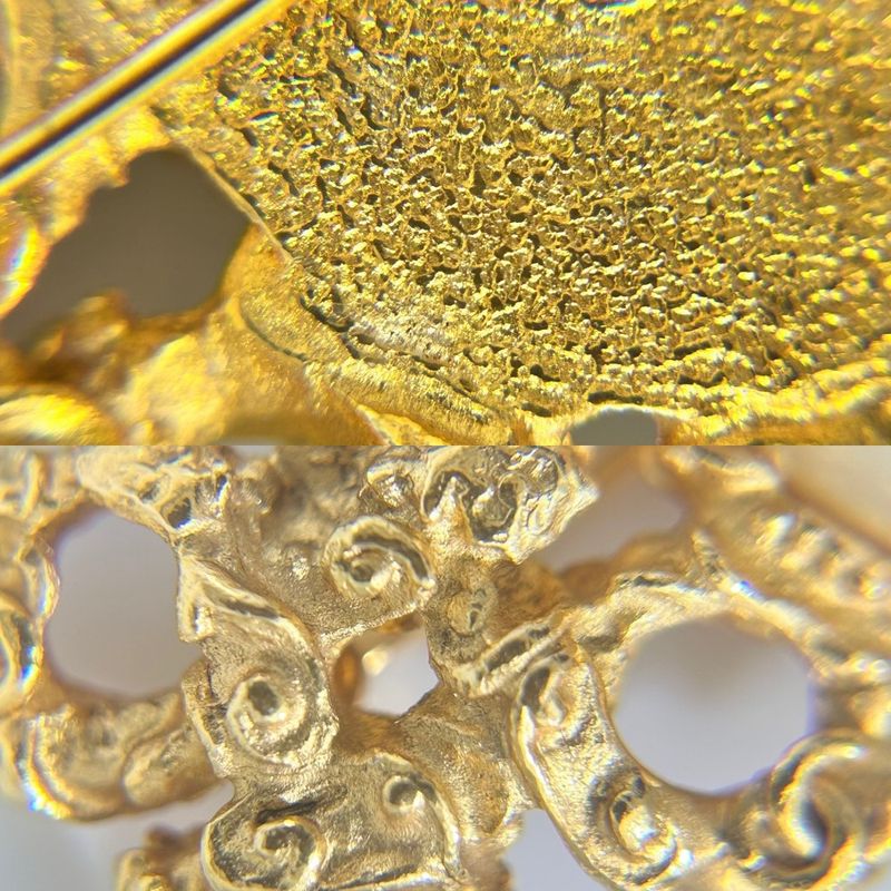 Chanel Brooch Ladies Accessories Chanel GP Faux Pearl 03A Gold White Approx 26g