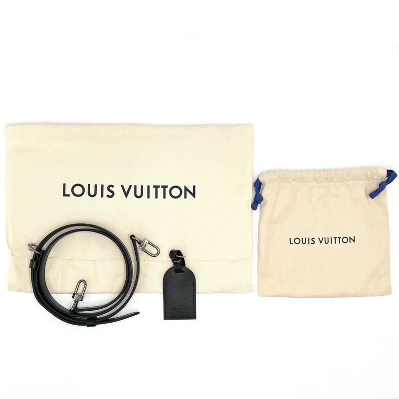 Louis Vuitton 2WAY Men's Monogram Eclipse Sac Plastic MINI Handbag Shoulder Bag