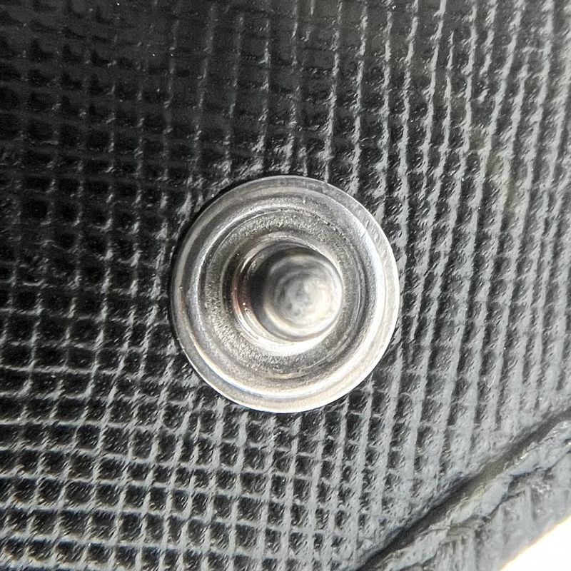 Prada Coin Case Women's Saffiano Triangle Logo Coin Purse Compact Wallet Prada