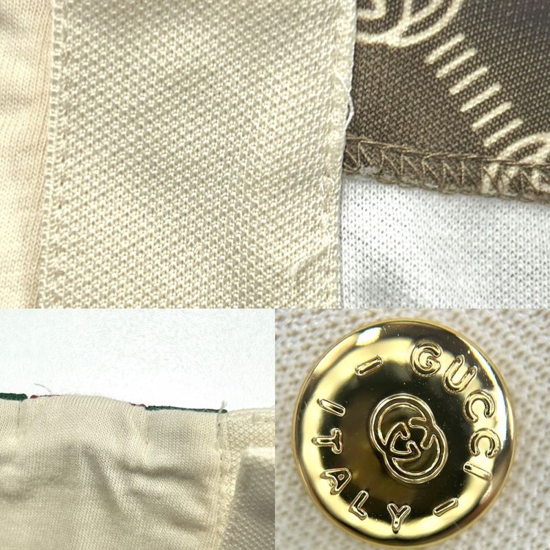 Gucci Pants Women's Interlocking G Snap Track Long Pants Sherry Line Bottoms