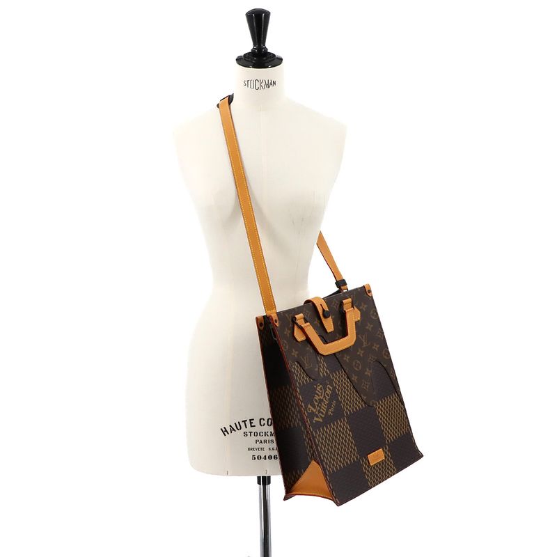 Louis Vuitton Damier Giant Monogram 2way Mini Tote Shoulder Bag NIGO Collaborati