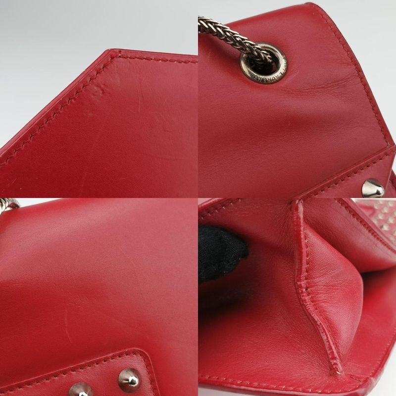 Yves Saint Laurentyves Saint Laurent Betty Red Leather 315680 315680529258