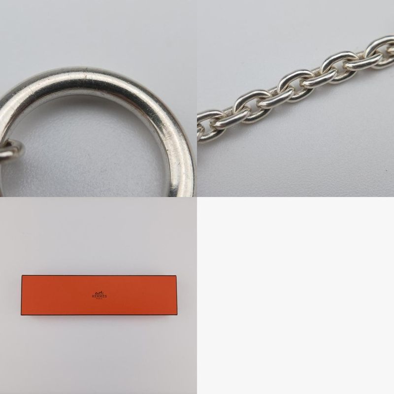 Hermes Farandole Chaine D'ancre Argente Silver Ag925 21ab219378