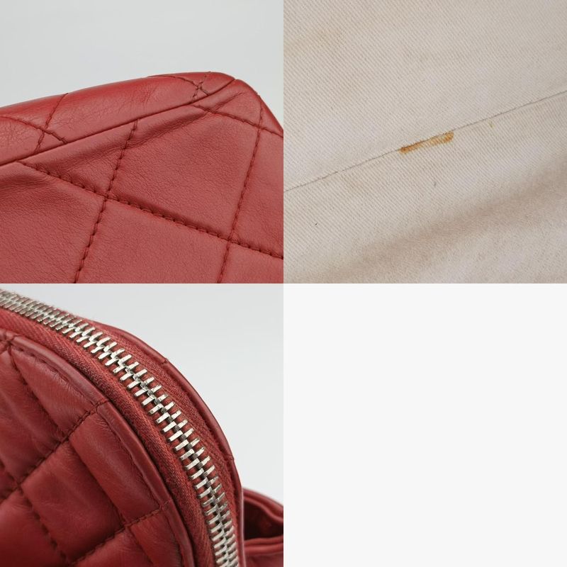 Chanelmatelasse Red Lambskin A49275 14668125
